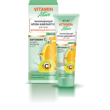 Vitamin Active. Увлажняющий крем-хайлайтер для лица SPF 15, дневной, 40 мл.	